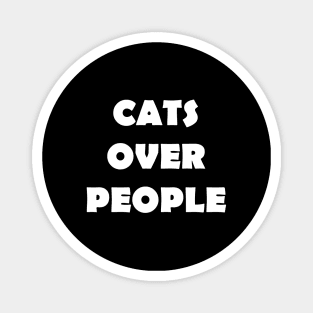 CATS OVER PEOPLE Magnet